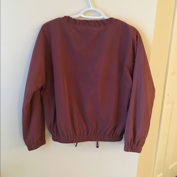 NWT Athleta Bomber Jacket Crushed Berry XXS - Picture 5 of 5